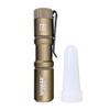 Manker E05 II (Al-Sand, Cool White Version, 6500K) Compact Flashlight, High Density LED Emitter 1300 Lumens,IPX8 Waterproof (White Filter) view 1