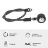 Alomejor Diving Pressure with High Pressure Hose Luminous Design for BCD Regulator Underwater Diving Equipment (65cm) view 4