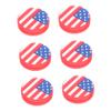 Anneome 6pcs Tennis Racket Vibration Absorbers Silicone Dampeners for Tennis Racket Shocking Absorbing Dampeners view 1