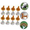 GOOHOCHY 20pcs Flexible Rubber Golf Tees Durable Golf Ball Holders for Consistent Shots Lightweight Practical Tee Holders for Driving Range and Practice view 3