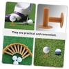 GOOHOCHY 20pcs Flexible Rubber Golf Tees Durable Golf Ball Holders for Consistent Shots Lightweight Practical Tee Holders for Driving Range and Practice view 4