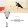 Squash Racket, Durable and Comfortable Heavy Duty Training Squash Racket for Parks (Red) view 4