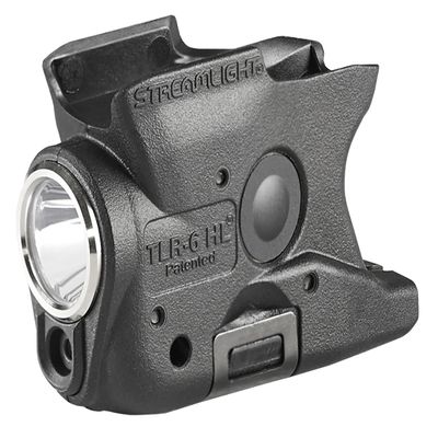 Streamlight 69342 TLR-6 HL 300-Lumen Rechargeable Tactical Weapon Light with Integrated Red Aiming Laser Designed Exclusively and Solely for M&P Shield 9/40 Models Only, Black