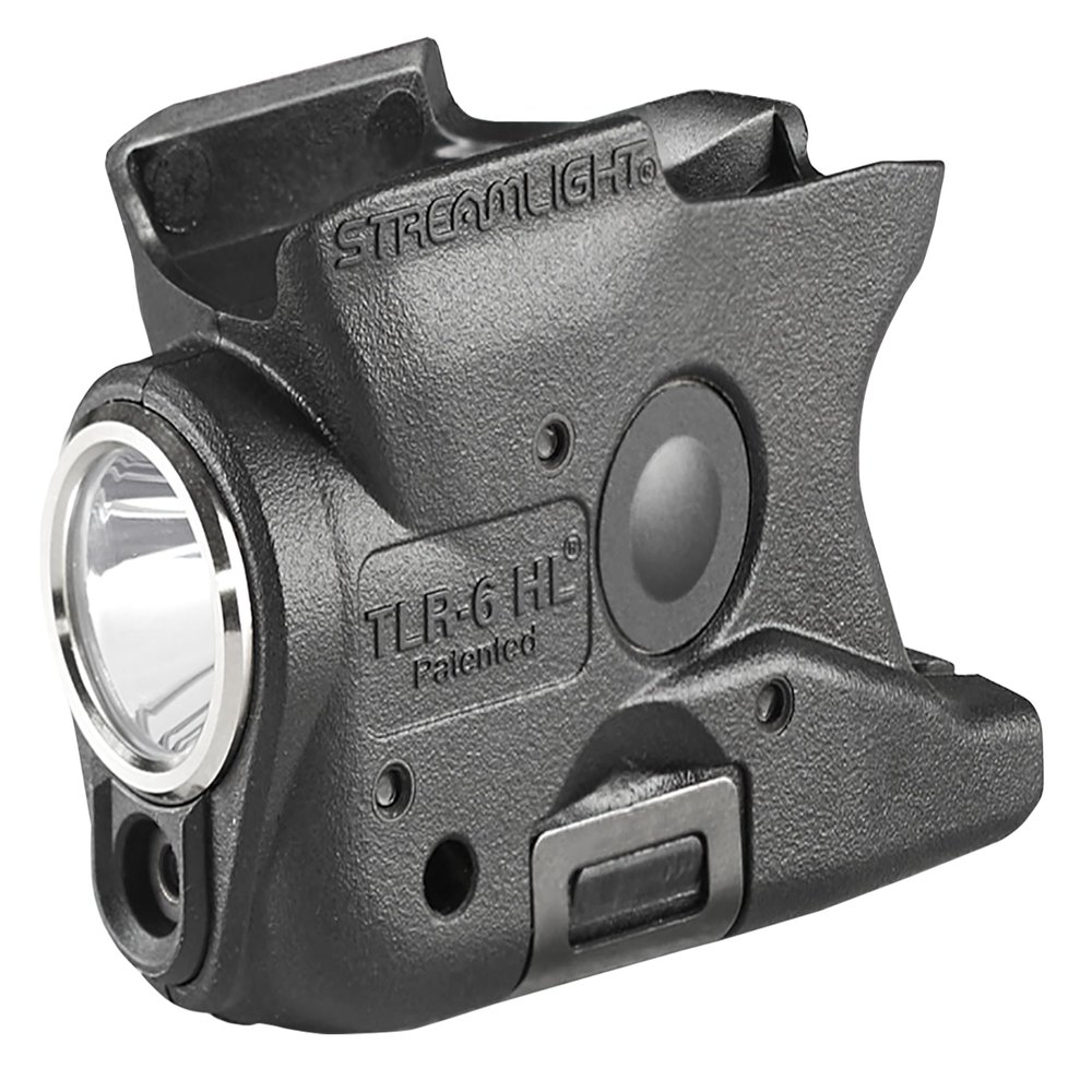 Streamlight 69342 TLR-6 HL 300-Lumen Rechargeable Tactical Weapon Light with Integrated Red Aiming Laser Designed Exclusively and Solely for M&P Shield 9/40 Models Only, Black