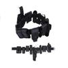 HUNANBANG Outdoor 10pcs Modular Hunting Fishing Duty Belt Police Security Law Enforcement Tactical Equipment System Utility Belt Hunting Black (10pcs belt set2) view 1