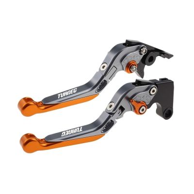 AshiLd Fit for Tuareg 660 2022-2023 Clutch Handles for Tuareg660 Folding Extendable Brake Levers (Color : K)