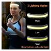 ZPLUZ LED Head Torch, Super Bright Headlamp Strip, 500 Lumen, 3 Lighting Modes, Low Profile, 210 Illumination Wide-Beam LED, Great for Running, Cycling, Hiking, Camping, AAA Battery Powered view 2