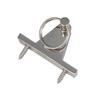 DNB Bimini Top Deck Hinges - 6 Packs Stainless Steel 316 with Ring and Removable Pin - Extra Installation Screws Included view 3