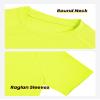 Auranso Boys Rash Guard Short Sleeve Boys Swim Shirt UPF 50+ Quick Dry Shirt Fluorescent Yellow 9-10 Years view 4