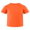 Auranso Boys Rash Guard Short Sleeve Boys Swim Shirt UPF 50+ Quick Dry Shirt Orange 9-10 Years