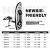 Inflatable Hydrofoil Board for Adults Hydrofoil Surfboard Non Electric for Surfing Board with Hydrofoil Board Accessories Color Light Gray 90L view 2