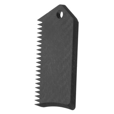 Happyyami Ski Surfboard Wax Scraper Versatile Plastic Wax Cleaning Comb for All Surfboards Unique Pattern Keyless Design