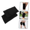 Happyyami 1pair Knee Pads Thickened Knee Sleeves for Dance and Yoga Suitable for Adults and Boys and Girls Cushioned Support for Sports and Fitness Activities view 2