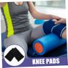 Happyyami 1pair Knee Pads Thickened Knee Sleeves for Dance and Yoga Suitable for Adults and Boys and Girls Cushioned Support for Sports and Fitness Activities view 3