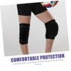 Happyyami 1pair Knee Pads Thickened Knee Sleeves for Dance and Yoga Suitable for Adults and Boys and Girls Cushioned Support for Sports and Fitness Activities view 4