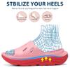 OZLOOK Womens Recovery Sandals Slides for Mens Plantar Fasciitis Sport for Sandals Comfortable Orthotic Athletic Arch Support Slides, Lightweight Cloud Slippers Thick Cushion Open Toe view 3
