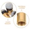 Happyyami 10pcs Billiard Pool Cue Tips Screw Cue Tips Replacement for Billiard Stick view 4