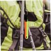 Happyyami 12pcs Reflective Trail Markers Clip Clips Hiking Accessories Fluorescent Ribbon for Tree Stand Hunting Hiking Camping view 2