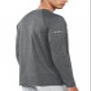 NORTHYARD Men's Sun Protection Shirts UPF 50+ Long Sleeve Swim Rash Guard Shirt Running Workout Athletic Hiking UV Fishing CARBONHEATHER 4XL view 2
