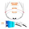 VEWOE Polarized Cycling Sunglasses for Men Women UV400 Baseball Glasses for MTB Riding Bicycle Running Driving Bike view 4