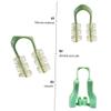 Yardwe 1set Clips U-Type Night Nasal Splint for Women Comfortable Snoring Easy to Wear and Combination view 3
