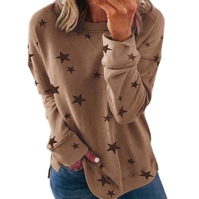 Amazon's Prime Power Clearance Oversized Sweatshirt - Graphic Comfy Crewneck Pullover for Women