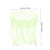Happyyami Dark Basketball Net Heavy Duty Outdoor Indoor Use Hooks Fluorescent for Boys and Girls and Adults Basketball Hoops view 2