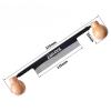 JALYKA Woodworking Draw Knife Wood Carving Straight Draw Shave Manganese Steel Straight Draw Shave Wood Debarking Hand Tool view 2