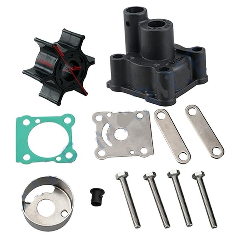 NyZyL 6N0-W0078 Water Pump Impeller Kit for Y-mh Outboard Motor 2T 6HP 8HP 18-3460 6G1-44311 6N0-W0078-00 6G1-W0078-A0 6G1-W0078