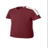 SPORT-TEK Youth Competitor United Crew Maroon/White view 4