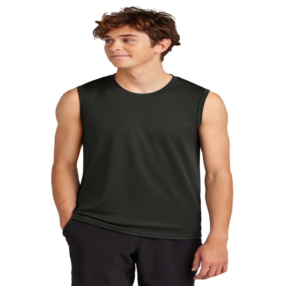 Port & Company Performance Sleeveless Tee PC380SL Jet Black