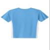 SPORT-TEK Youth Competitor United V-Neck Carolina Blue/White view 2