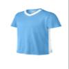 SPORT-TEK Youth Competitor United V-Neck Carolina Blue/White view 3