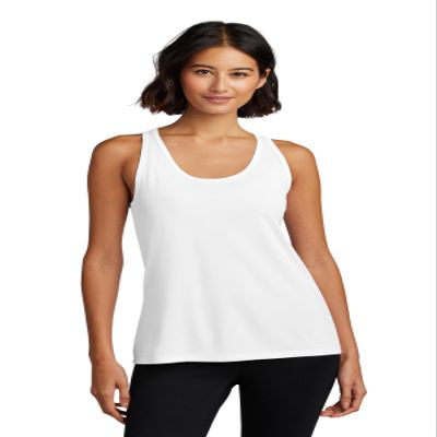 Port & Company Ladies Performance Tank LPC380TT White, X-Large