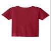 SPORT-TEK Youth Competitor United Crew | Spring & Summer Lightweight Shirt for Kids, Athletic Fit Clothing for Boys and Girls Deep Red/White view 2