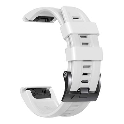 ANZOAT 22 26mm Official Screw Buckle Band For Garmin Fenix 7 7X 6 6X Pro 5 5X Plus 3 3HR Smartwatch Strap Silicone Quick Fit Watchbands (Color : K, Size : 26mm Fenix5X 5XPlus)