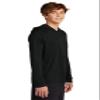 Port & Company Performance Pullover Hooded Tee-PC380H-M-Jet Black view 4