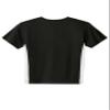 SPORT-TEK Youth Competitor United V-Neck Black/White view 2