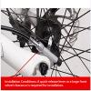 Airshi Mechanical Cycling Computer, Odometer, Speedometer, Stopwatch for Bicycle, Airshi4fc6vz2ntq view 4