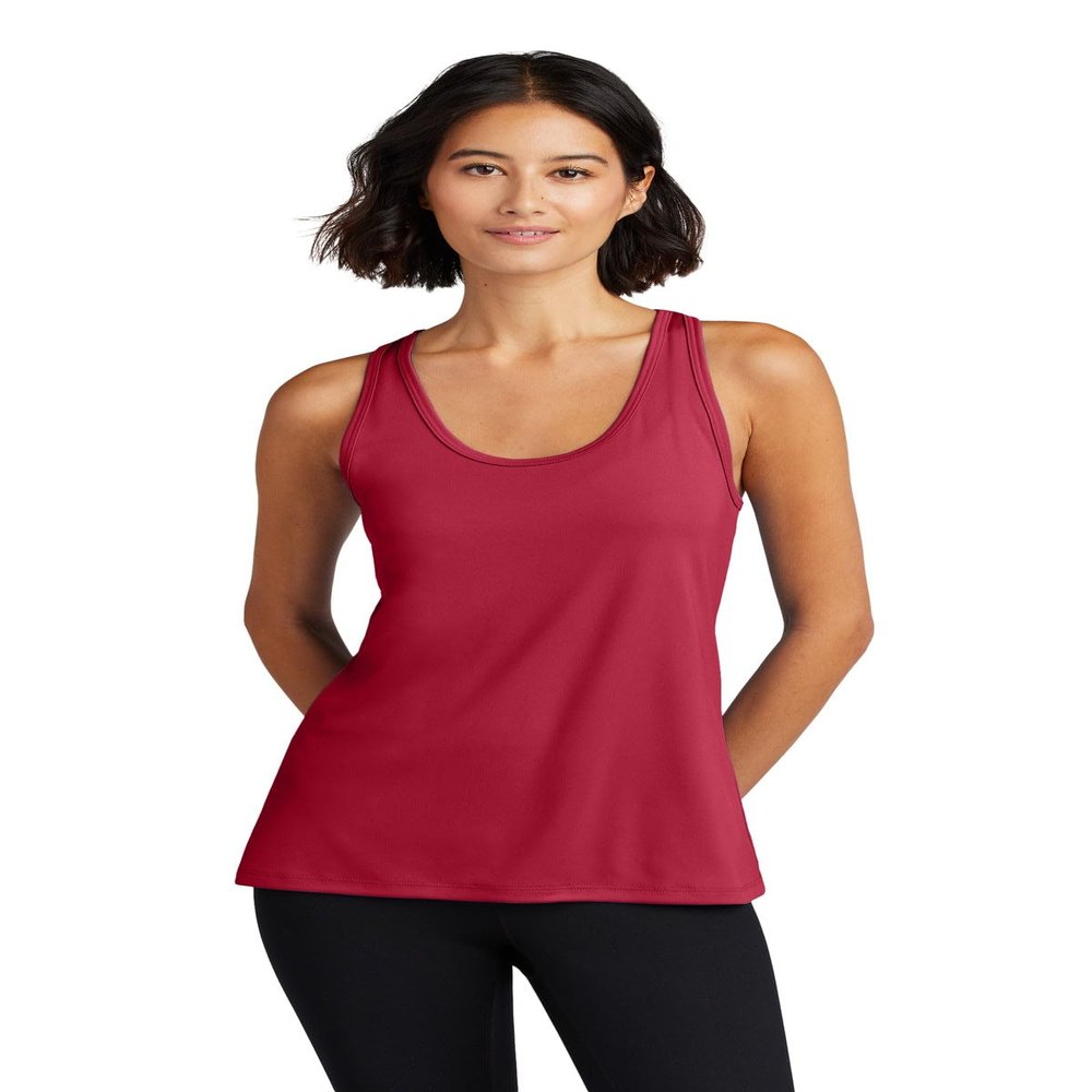 Port & Company Ladies Performance Tank LPC380TT Red, Small