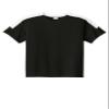 SPORT-TEK Youth Competitor United Crew Black/White view 1