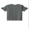 SPORT-TEK Youth Competitor United Crew | Spring & Summer Lightweight Shirt for Kids, Athletic Fit Clothing for Boys and Girls Iron Grey/White view 1