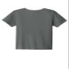 SPORT-TEK Youth Competitor United Crew | Spring & Summer Lightweight Shirt for Kids, Athletic Fit Clothing for Boys and Girls Iron Grey/White view 3