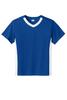 SPORT-TEK Youth Competitor United V-Neck | Kids' Lightweight Shirt for Spring & Summer, Breathable Clothing for Boys & Girls view 1