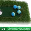 30x60cm Floating Practice Mat Putting Green Mat Game Set Mini Indoors Outdoor Carpet Mat Artificial Turf for Swimming Pool Party Water Park view 2