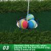 30x60cm Floating Practice Mat Putting Green Mat Game Set Mini Indoors Outdoor Carpet Mat Artificial Turf for Swimming Pool Party Water Park view 3