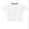 SPORT-TEK Youth Competitor United Crew | Spring & Summer Lightweight Shirt for Kids, Athletic Fit Clothing for Boys and Girls White/Black view 2