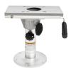 Boat Seat Pedestal with Seat Slide Seat Mount, Adjustable Height from 13" to 19", Boat Marine Seat Pedestal Base Post Locking Boat Seat Base for Most Boat Seat Mount view 2