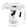 Boat Seat Pedestal with Seat Slide Seat Mount, Adjustable Height from 13" to 19", Boat Marine Seat Pedestal Base Post Locking Boat Seat Base for Most Boat Seat Mount view 4