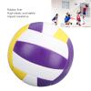 Airshi Outdoor Volleyball Ball Size 5 PVC Rubber Lining Leakproof Flexible Impact Resistant Sports Volleyball Ball for Gym, Airshirq824t5mes view 4